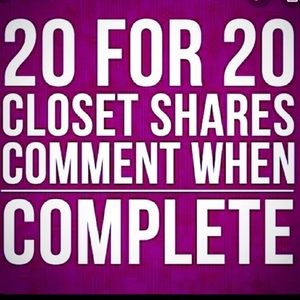 Comment so I know when to share!